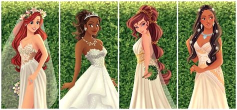 Artist Reimagines Iconic Disney Women And Princesses As Modern Brides