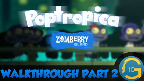 Poptropica Zomberry Island Walkthrough Part 2 Bonus Quest Included
