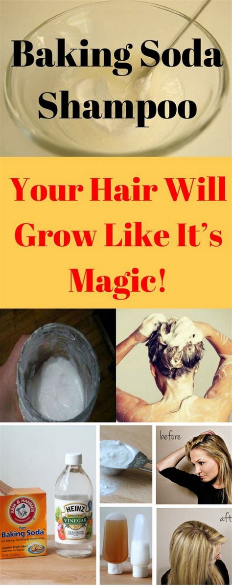 Baking Soda Shampoo Your Hair Will Grow Like Its Magic Baking Soda