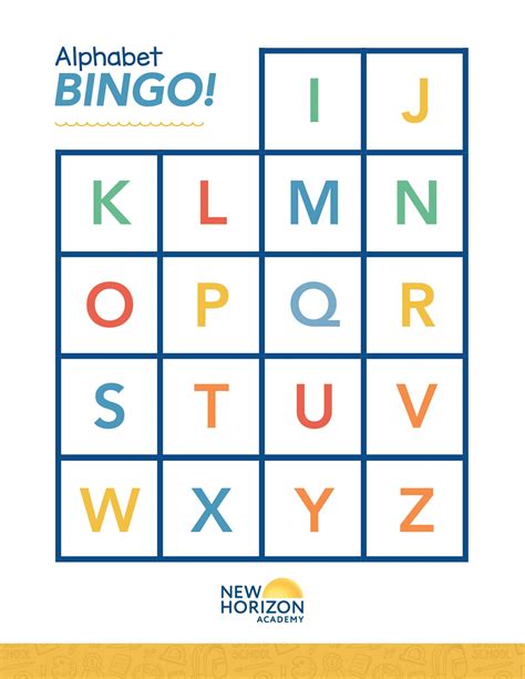 Alphabet Bingo Choose From Uppercase Or Lowercase Letters As Well