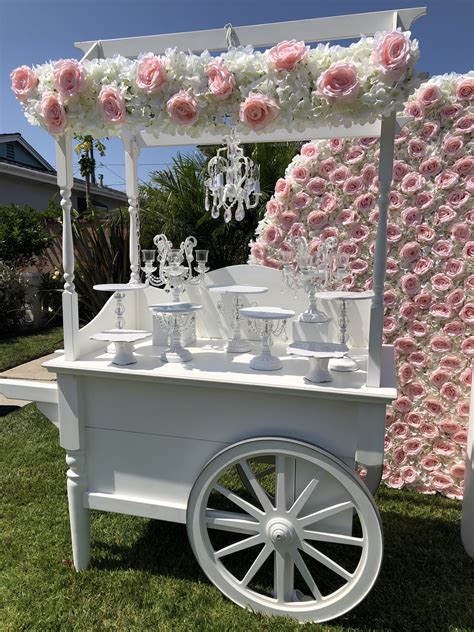 Dessert Cart Sweet Carts Candy Cart Wedding Decorations