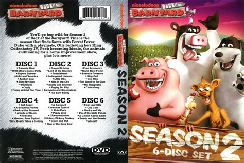 Back At The Barnyard Season 2 2011 R1 Dvd Cover Dvdcovercom