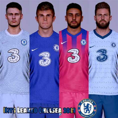 Chelsea Leaked Kits Season 2020 2021 Pes 2017 Pes Free Download