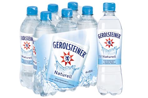 DPG Gerolsteiner Mineralwasser Naturell Flasche 6x 500ml Best In Fo