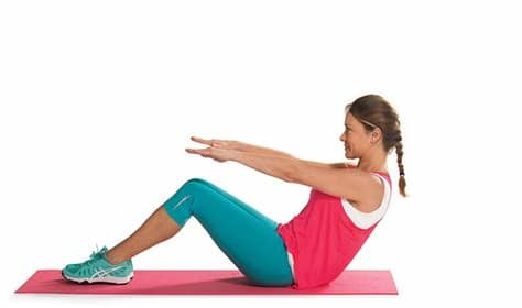 Para conseguir una tensión extra podemos añadir carga sobre nuestro abdomen. Vientre plano: 9 ejercicios para hacer en casa y eliminar ...