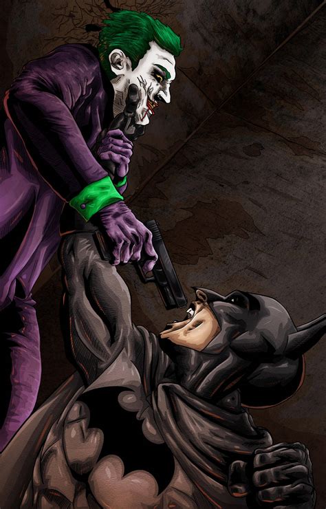 Batman Vs Joker By Marcouellette On Deviantart