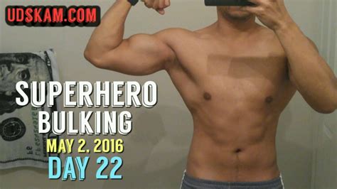 Kinobody Superhero Bulking Day 22 Week 4 Starts Now Youtube
