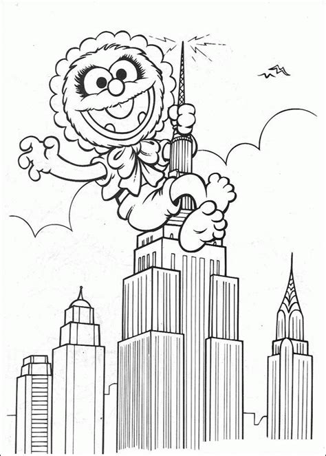 The Holiday Site Coloring Pages Of The Muppets Free And Downloadable