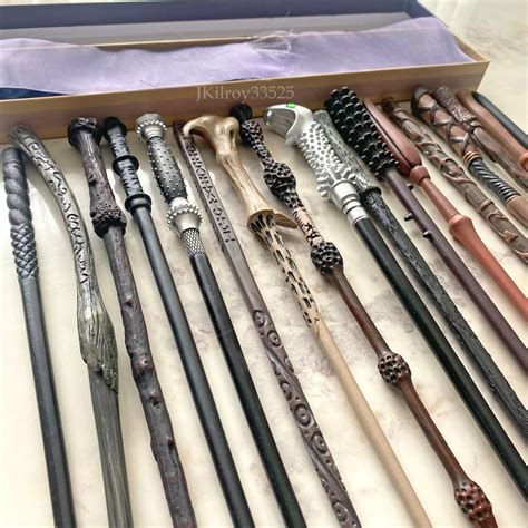 Harry Potter Magic Wand Malfoy Hermione Dumbledore Wands Stick Gifts Boxed Set Ebay