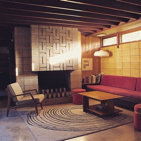 9 Of Our Favorite Mid Century Modern Fireplaces