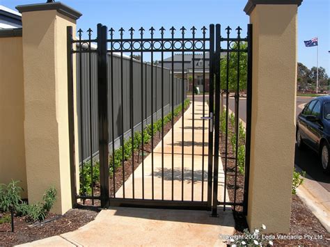 Pedestrian Swing Gate Single Leaf Leda Security Products