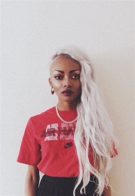 See more ideas about dyed white hair, bleaching your hair, platinum blonde. Pin on Black Girls Blonde Hair.