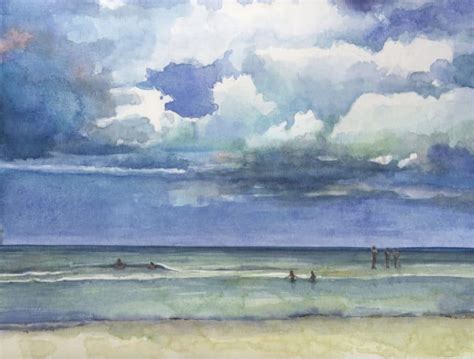 Painting Clouds In Watercolor Tips And Resources Belinda Del Pesco