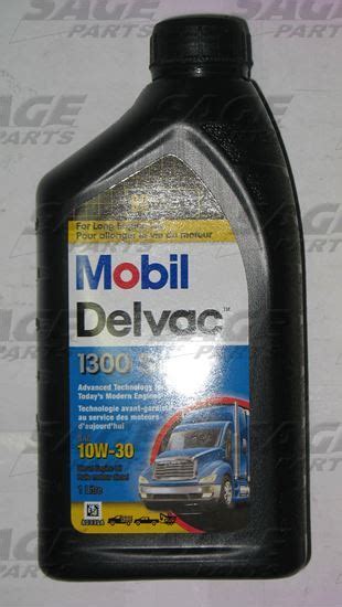 Sage Parts Plus Oil Mobil Delvac 1300 Super 10w30 1 Ltr