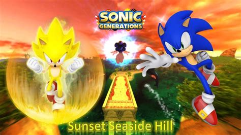 Sonic Generations Pc Mod Part 284 Sunset Seaside Hill Youtube