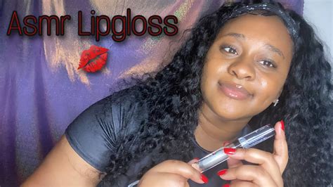 Asmr Lipgloss Application Mouth Sounds Youtube