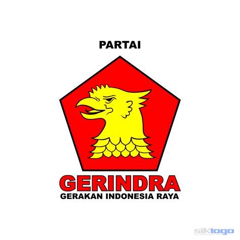 Partai Gerindra Logo Vector Cdr Download Siklogo