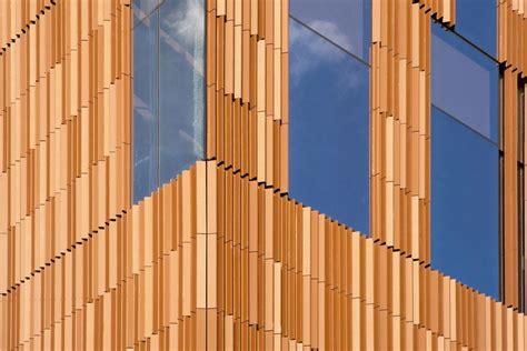 Terracotta Rainscreen Facade System Longoton Vertical Panels From