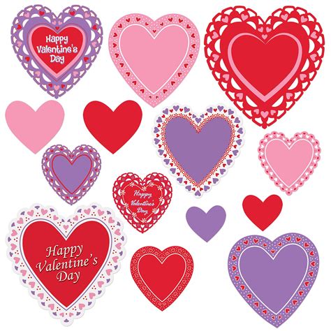 Case Of 168 Beistle Valentines Day Decoration Cutouts Bulk Party