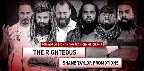 Roh Announces Six Man Tag Team Championship Match For Final Battle Ppv