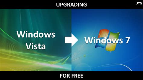 How To Upgrade From Windows Vista To Windows 7 For Free Upgrading To