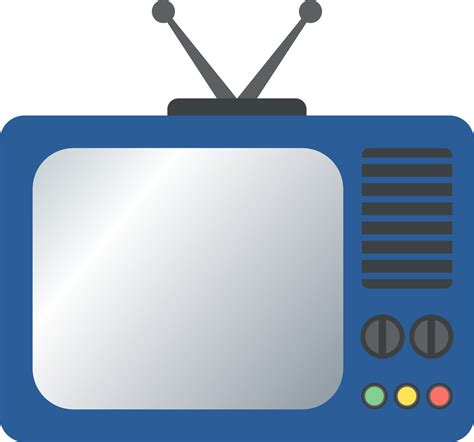 Vintage Television Icon With Retro Style For Nostalgia Design Vector