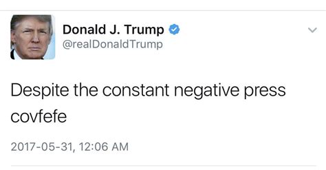 Whats A ‘covfefe Trump Tweet Unites A Bewildered Nation The New
