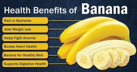 Banana Nutrition Facts Health Benefits Side Effects