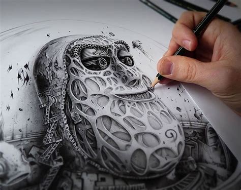 Amazing Pencil Sketches By Graphic Designer Pez