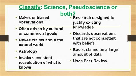 Science Vs Pseudoscience The Truth About Alternative Facts
