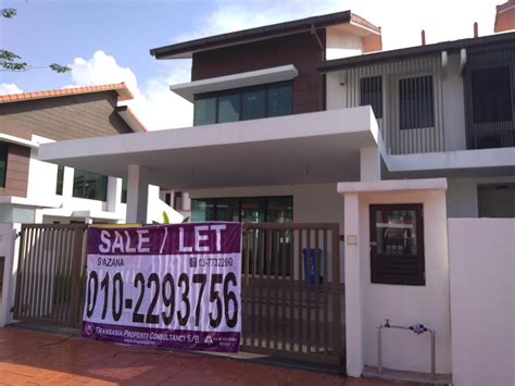Rumah teres 2 tingkat untuk dijual, bayu permai country via www.hartanahmilenium.com. Harga Rumah Sewa Shah Alam - Bertanya p
