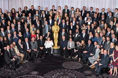 More Than 150 Oscar Nominees Gather For Friendly Group Photo Despite