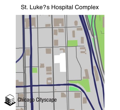 St Luke S Hospital Map World Map
