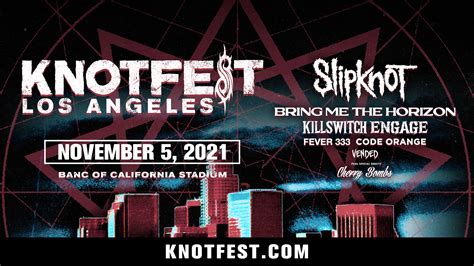 Slipknot Announce Knotfest Los Angeles 2021 Rocked