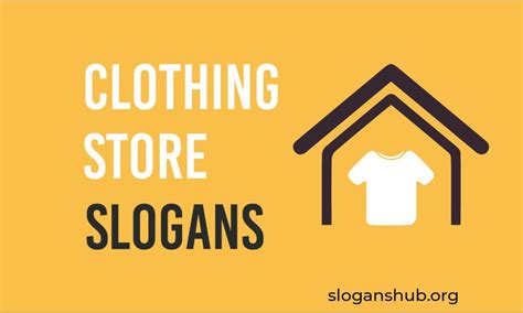 65 Catchy Clothing Store Slogans And Taglines