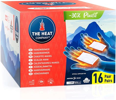 The Heat Company Handwärmer Neu 30 Weniger Plastik Extra Warm 12