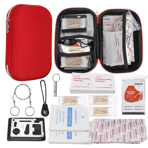 New 261pc Emergency Survival Equipment First Aid Kit Outdoor Gear Tool