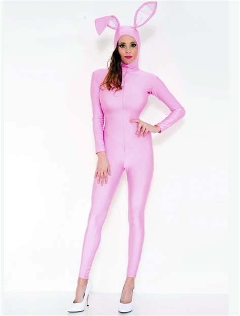 playfully pink sexy bunny costume spicy lingerie