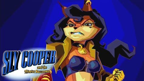 Carmelita Fox Gives Chase To Sly Through The City Sly Cooper And The