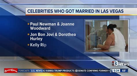 Celebrities Who Got Married In Las Vegas Youtube