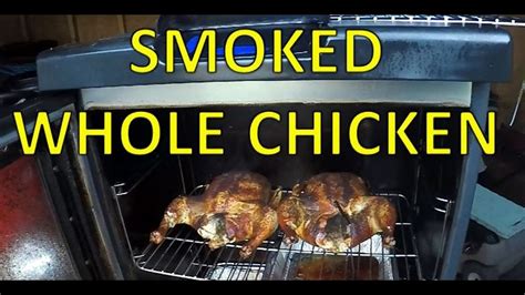 With the leftovers from your smoke whole chicken you can make bbq chicken sandwiches with a sweet and tangy bbq sauce. Smoked Whole Chicken - Masterbuilt Smoker - YouTube