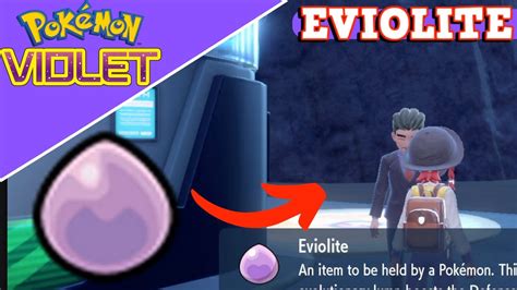 Where To Get Eviolite In Pokemon Scarlet And Violet Youtube