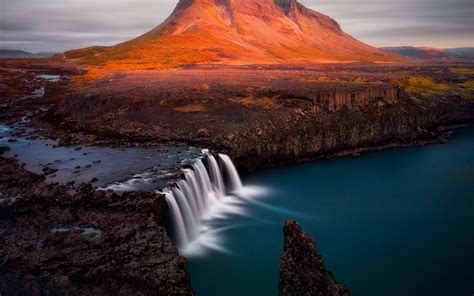 Nature Landscape River Waterfall Mountain Water Long Exposure