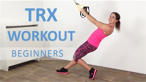 Minute Trx Workout For Beginners Effective Bodyweight Suspension Training Youtube