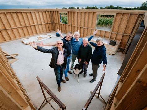 Shropshire Charity Builds Space To Tackle Male Loneliness Thanks To