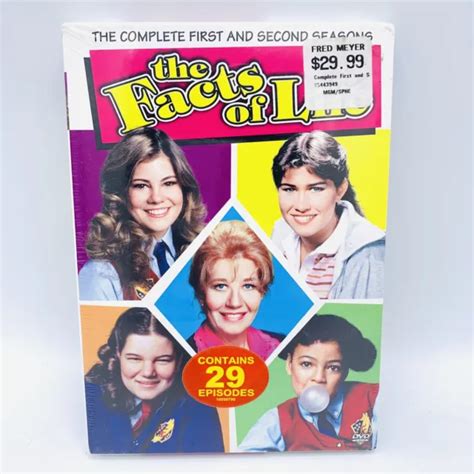 The Facts Of Life Complete First 1 And Second 2 Seasons Dvd Set New