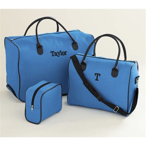 3 Piece Personalized Luggage Set Seventh Avenue