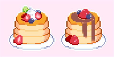 More Pixel Food °´∀ B°° ♡ Puffychi Art Blog