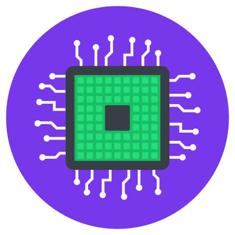 Computer Chip Free Electronics Icons