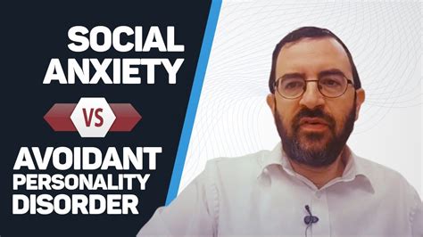 Social Anxiety Vs Avoidant Personality Disorder Youtube